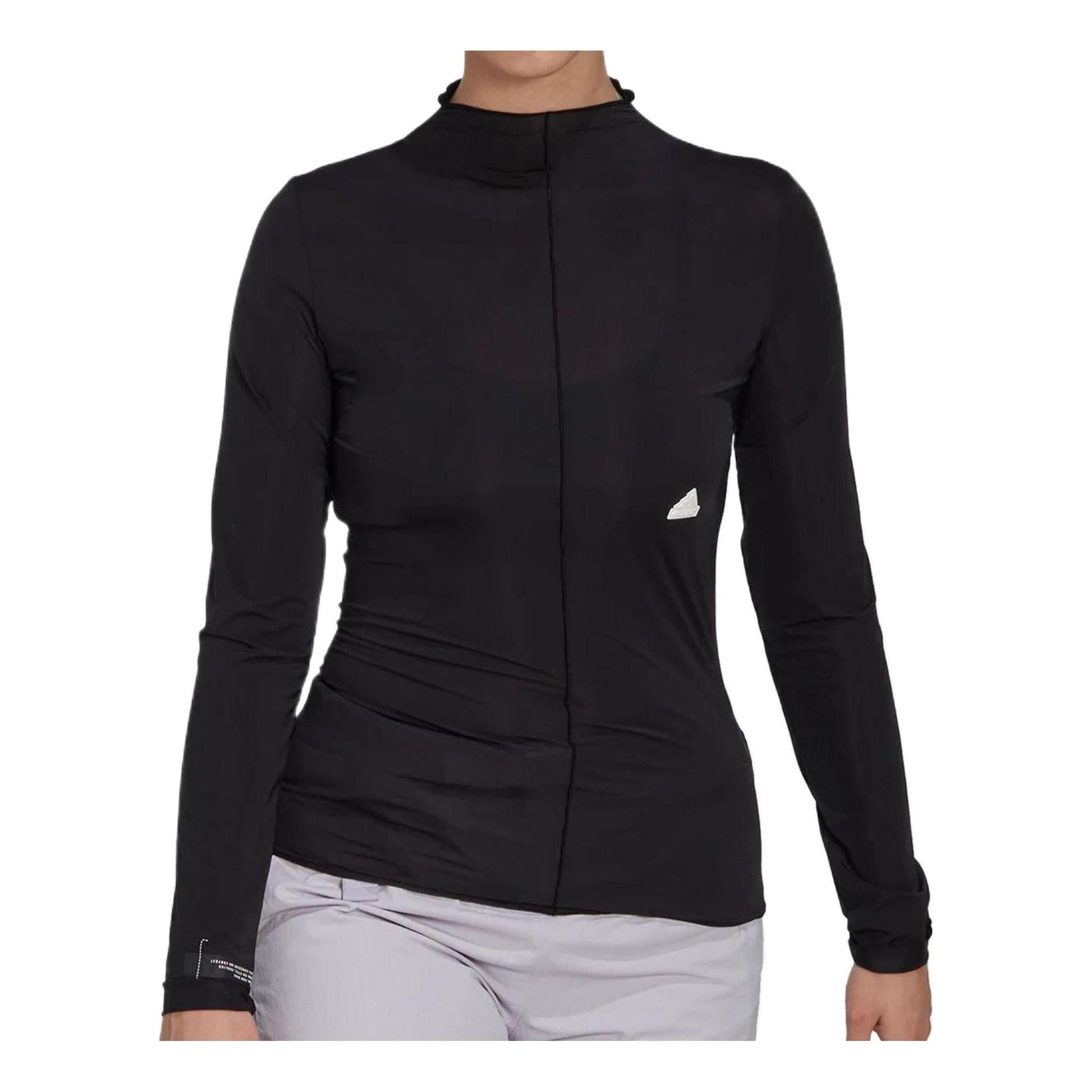 (WMNS) adidas Long Sleeve T-Shirt Asia Sizing 'Black' HM2838
