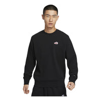 Nike French Terry Crew-Neck Sweatshirt 'Black' FZ5203-010