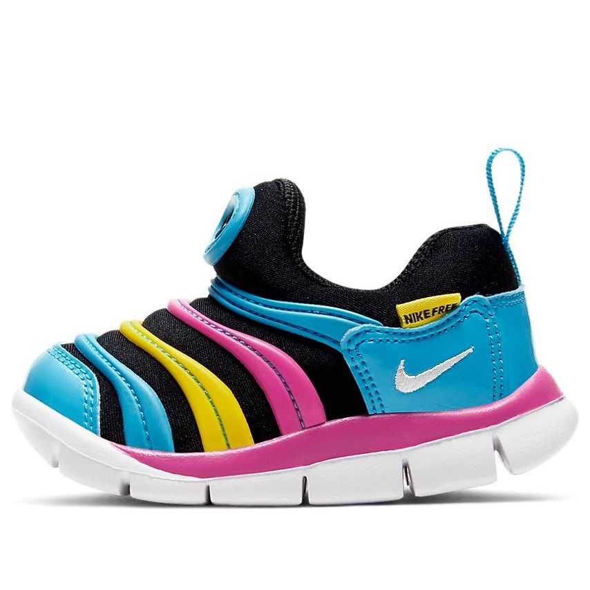 (TD) Nike Dynamo Free 'Pink Yellow Blue' 343938-023
