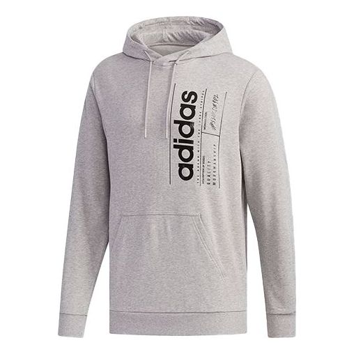 Men's adidas Casual Sports Pullover Gray FM6091