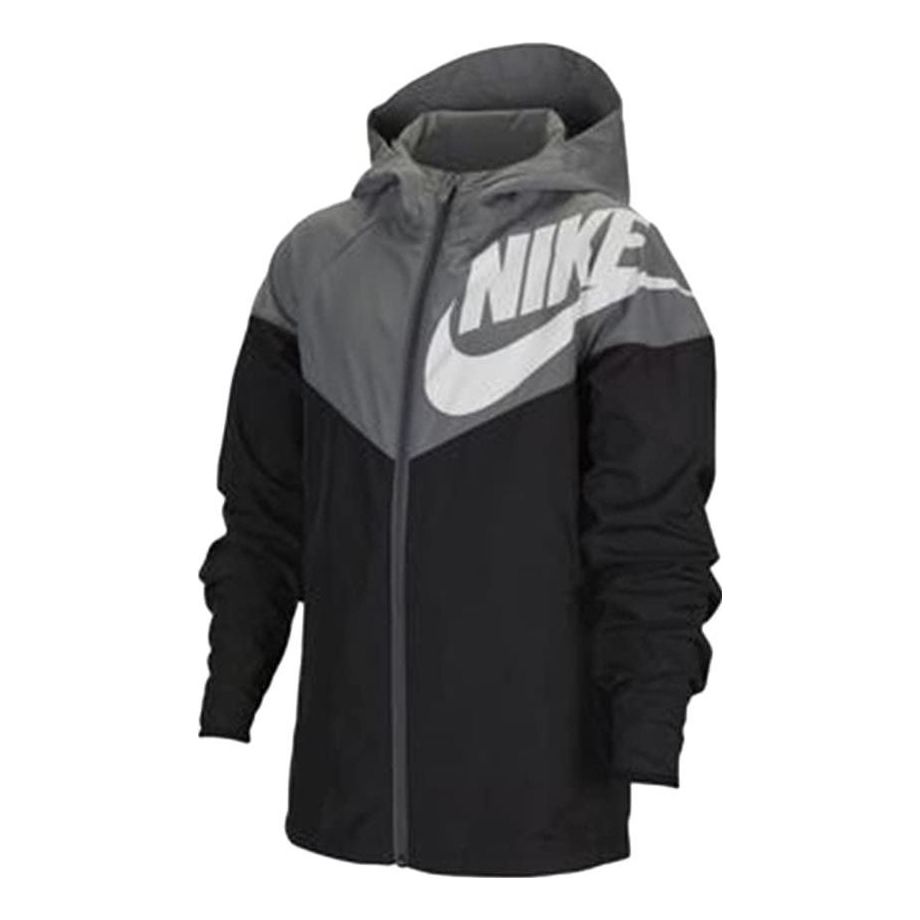(GS) Nike Sportswear Windrunner Jacket 'Dark Grey' CU9301-084