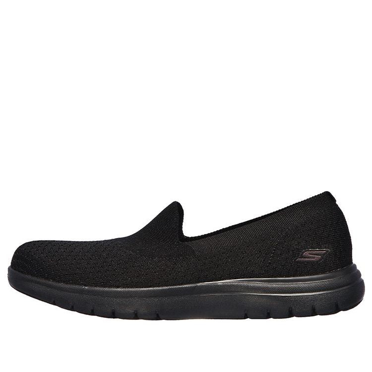 (WMNS) Skechers On-The-Go Flex Slip-on Shoes Black 136401-BBK