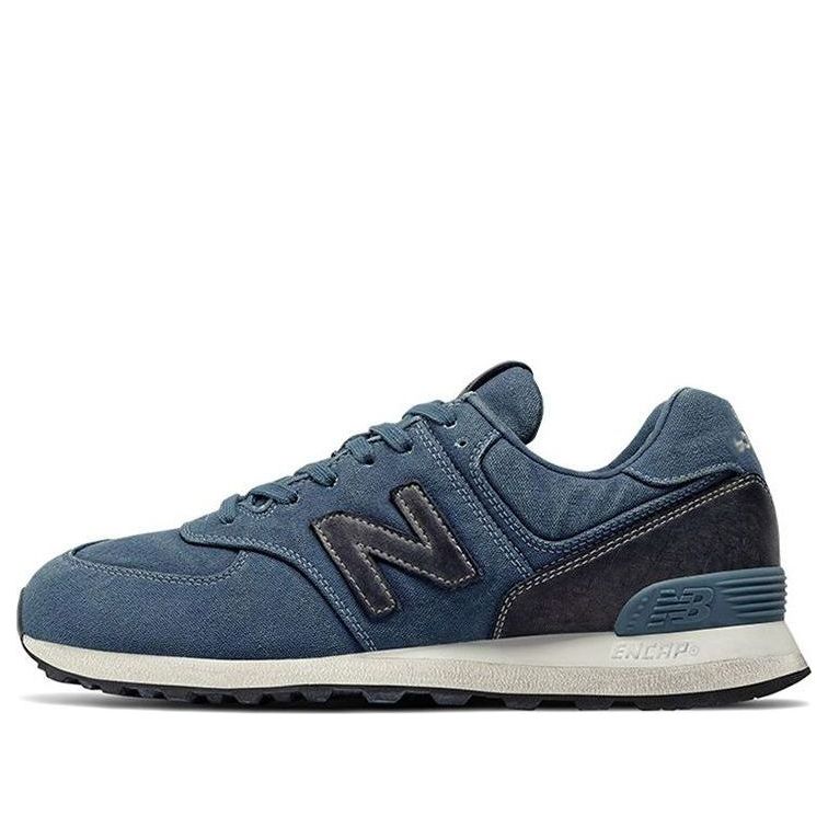 New Balance 574 Shoes Blue/Black ML574WED