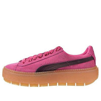 (WMNS) PUMA Suede Platform Trace 'Carmine Rose' 367057-02