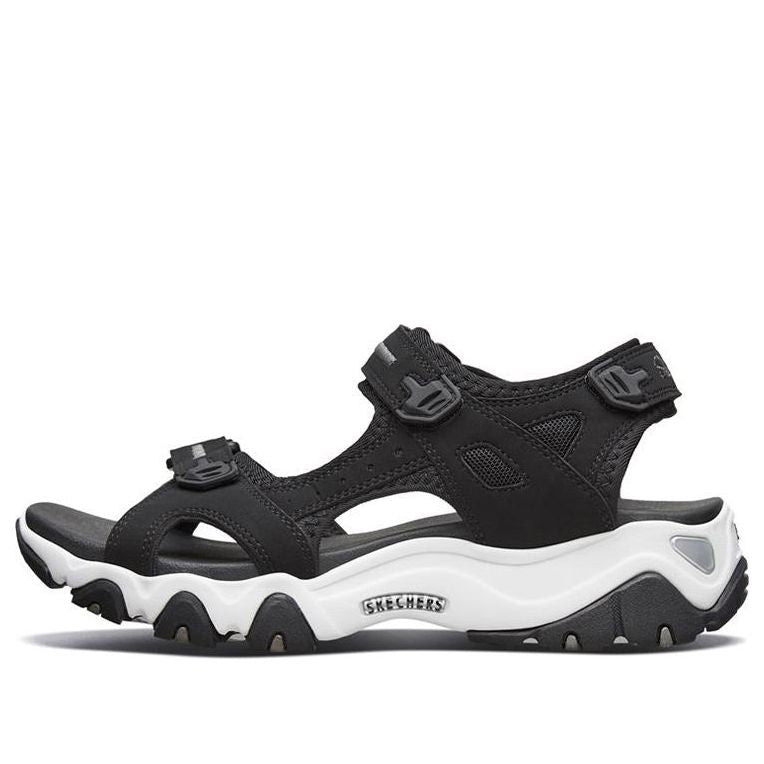 (WMNS) Skechers D Lites 2.0 Casual Sandals Black 32999-BLK