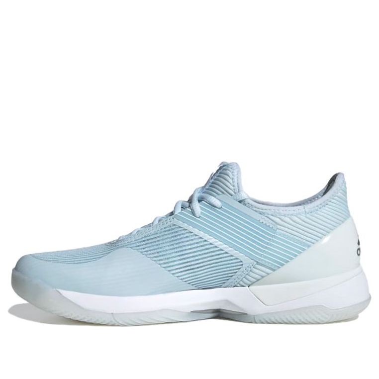 (WMNS) adidas Ubersonic 3 Hard Court Shoes Blue/White FU8149