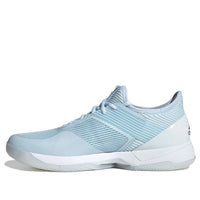 (WMNS) adidas Ubersonic 3 Hard Court Shoes Blue/White FU8149