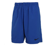 Nike Flex Logo Woven Training Sports Quick Dry Shorts Blue Royal blue CU4946-480