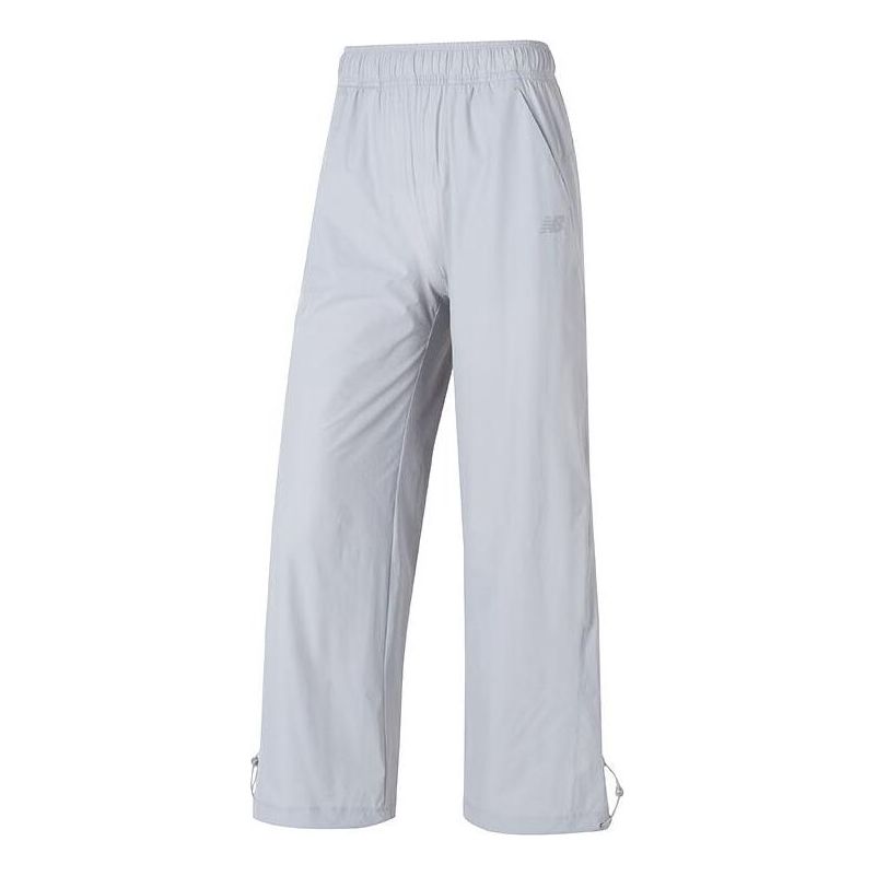 (WMNS) New Balance Woven Pants Asia Sizing 'Grey' NTE24262-GR