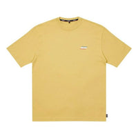 PALACE Basically A Tshirt Logo Micro Mark Round Neck Short Sleeve Unisex Yellow P20TS080