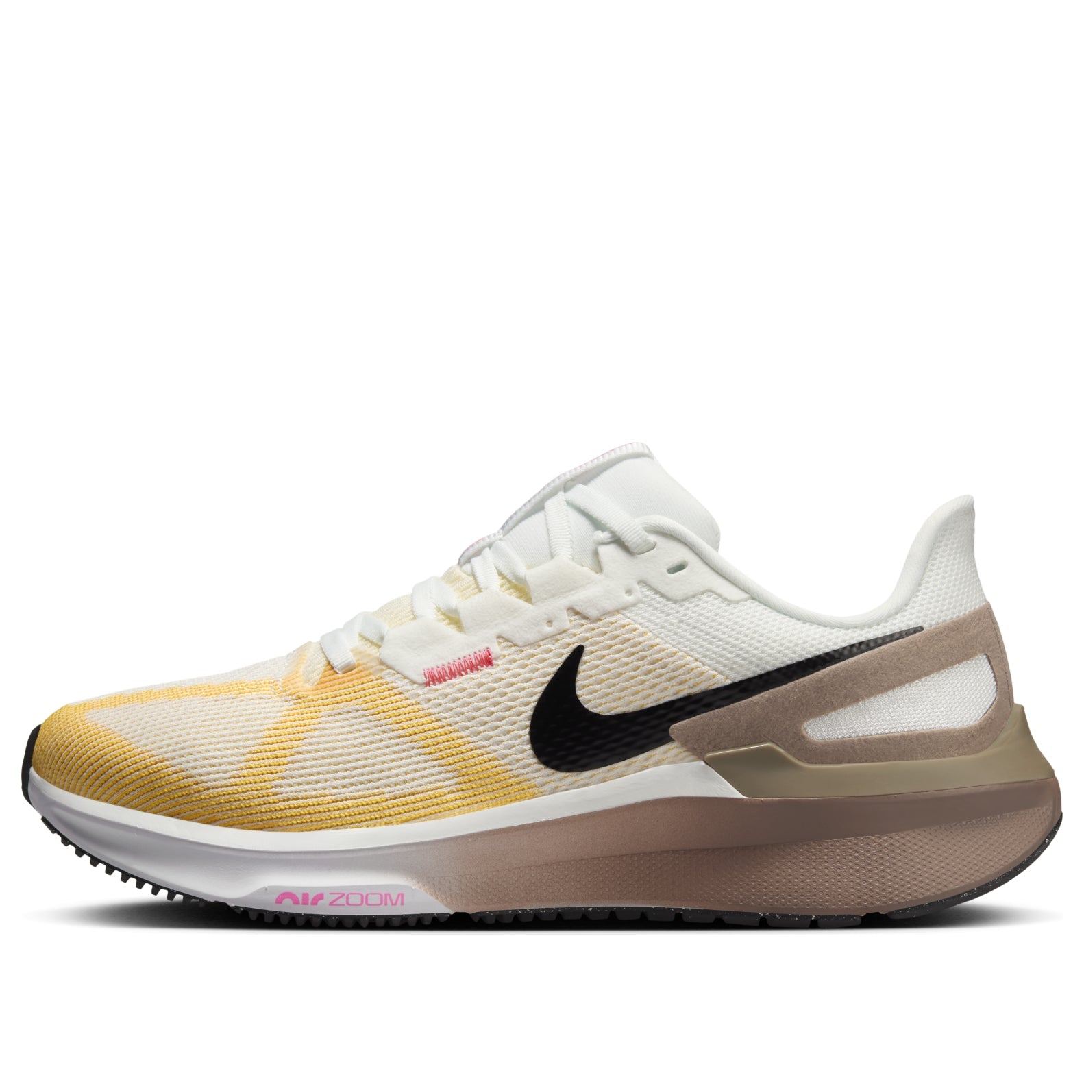 (WMNS) Nike Air Zoom Structure 25 'Summit White Mink Brown Black' DJ7884-110