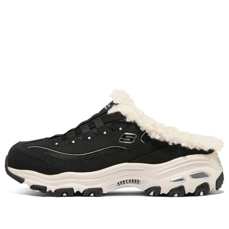 (WMNS) Skechers D'Lites 1.0 'Black' 149783-BLK