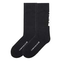 Converse Crew Socks 'Black' 10021597-A02