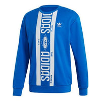 adidas originals Printed Scarf Crewneck Sweatshirt Blue ED7003