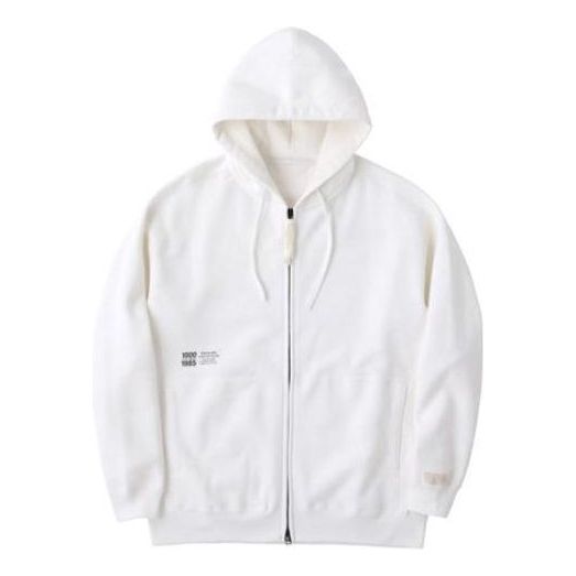 New Balance 1000 Fleece Hoodie Asia Sizing 'White' AMJ25072-SST