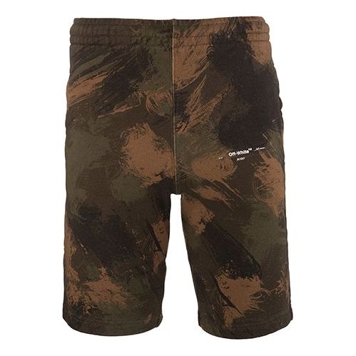 Off-White Camouflage Printing Shorts OMCI006E19E300189901