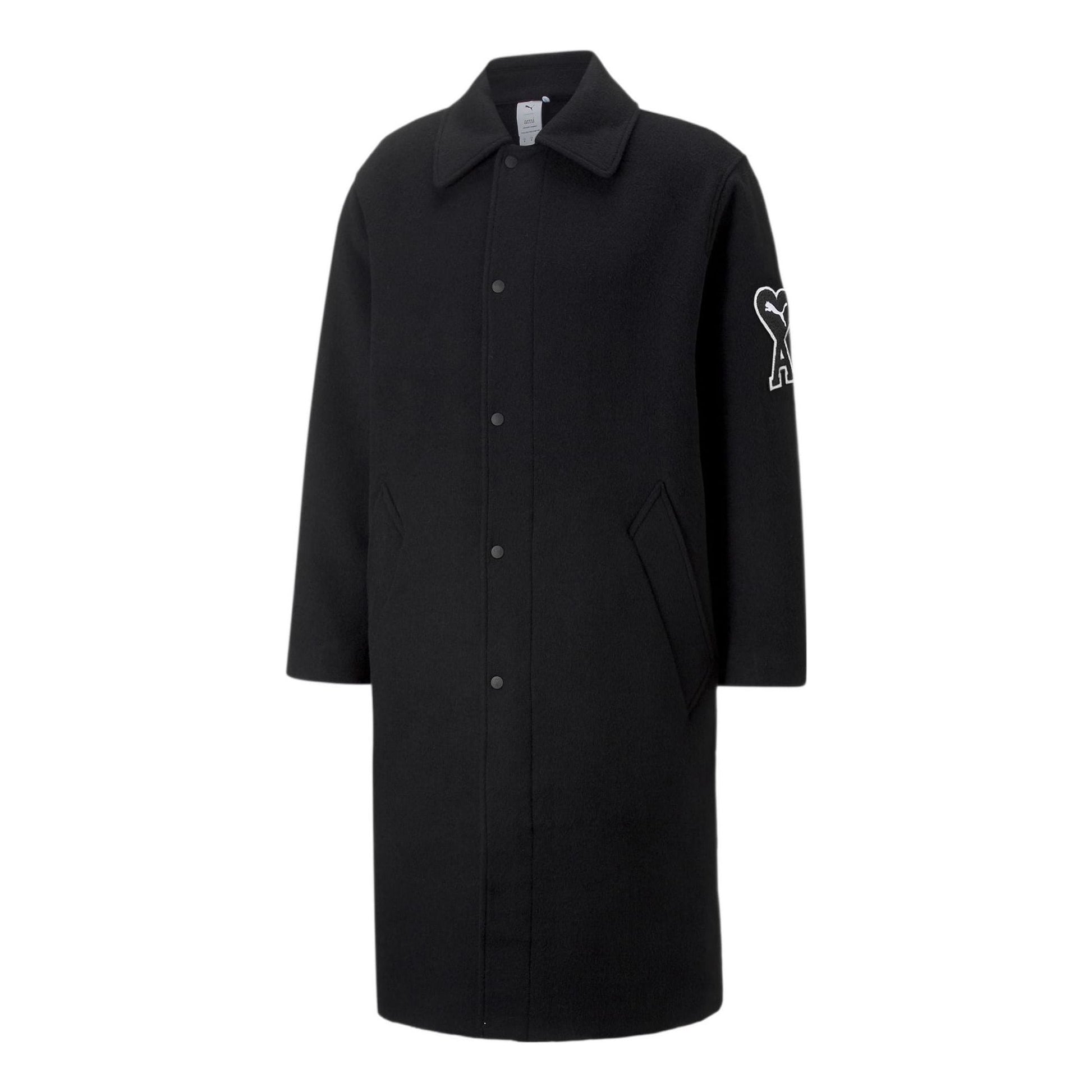 PUMA X Ami Coat 'Black' 535997-01