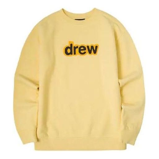Drew House Secret Crewneck Sweatshirt 'Yellow' DR-SS20-73