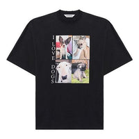 Balenciaga SS21 I Love Dogs Tee Black 641532TJVH11000