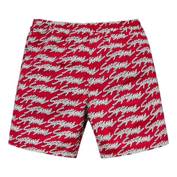 Supreme SS19 Signature Script Logo Water Short SUP-SS19-10559