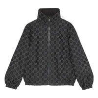 Gucci Reversible GG Ripstop Nylon Jacket 'Black Grey' 770276-Z8BPL-1043