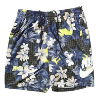 Nike SB Skateboard Sunday Printed Skate Short Men Blue/Black CI7344-010