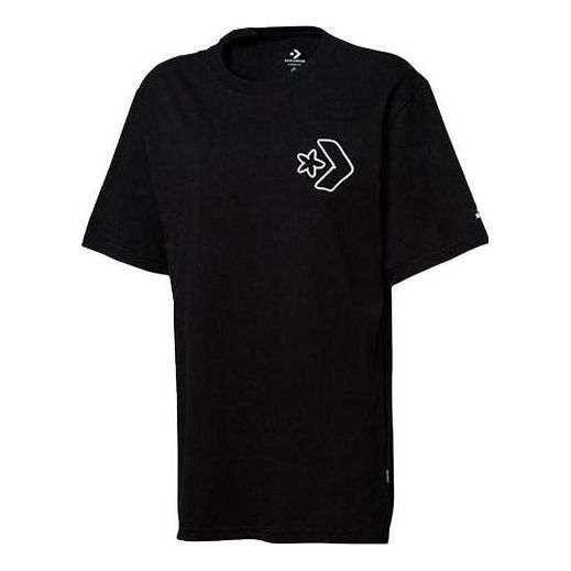 Converse Cartoon Logo T-Shirt Asia Sizing 'Black' 10018176-A01