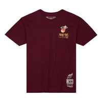 Mitchell & Ness x Nicky Jam NBA T-Shirt 'Miami Heat' SSTE5282-MHEYYPPPDKRD