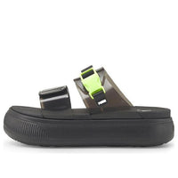 (WMNS) PUMA Suede Mayu Pop Sandal 'Black Fizzy Light' 384433-01
