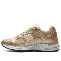 (WMNS) New Balance 991 Shoes Golden W991SBL