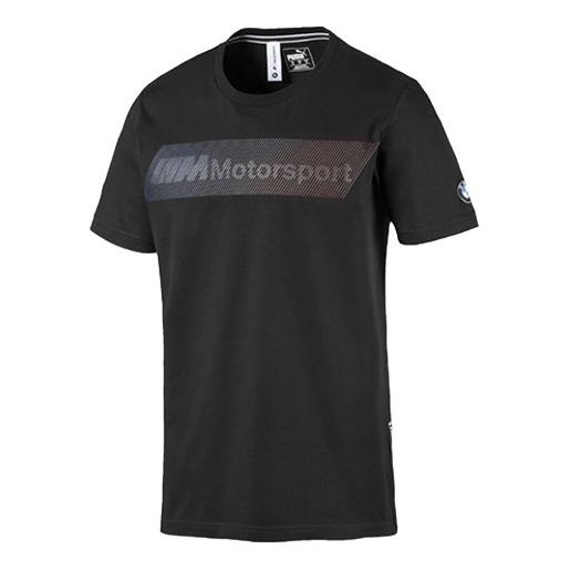 PUMA BMW Motorsport Round Neck Short Sleeve Black 577792-01