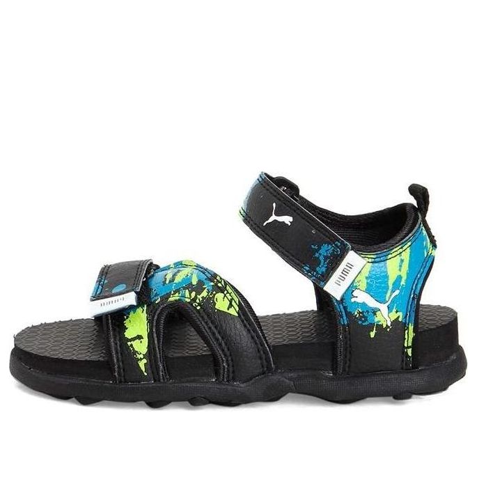(PS) PUMA Techno Cat Gu Ps IDP Sandals K Black 366242-02