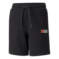 (GS) PUMA X Batman Shorts 'Black' 533233-01