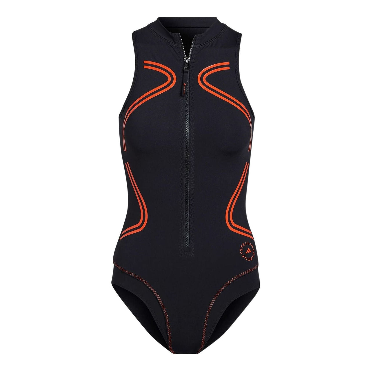 (WMNS) adidas Stella McCartney Truepace Swimsuit Asia Sizing 'Black' HD9122