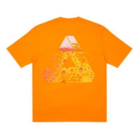 PALACE Printing Unisex Orange T-Shirt P19TS222