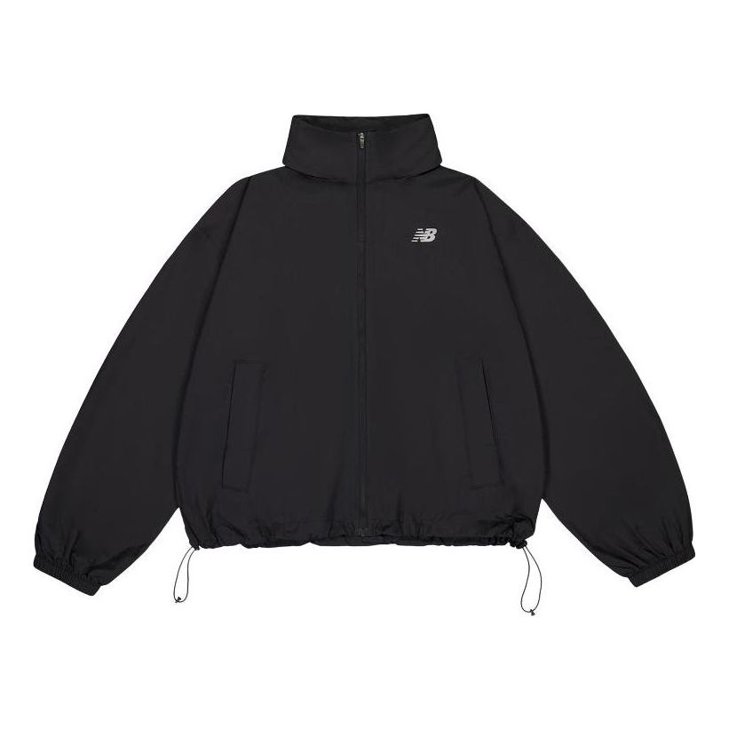 (WMNS) New Balance Athletics Packable Jacket Asia Sizing 'Black' WJ41553-BK