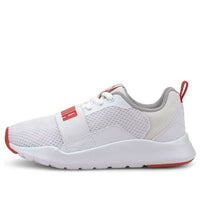 (PS) PUMA Wired SoftFoam Running Shoes White/Red 366903-14