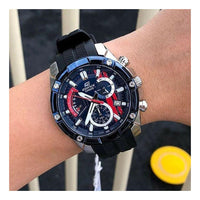 CASIO EDIFICE Scuderia Toro Rosso Solar Powered Sports Mens Blue Analog EFR-559TRP-2A