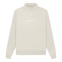 Fear of God Essentials SS22 Mockneck Wheat Logo FOG-SS22-115