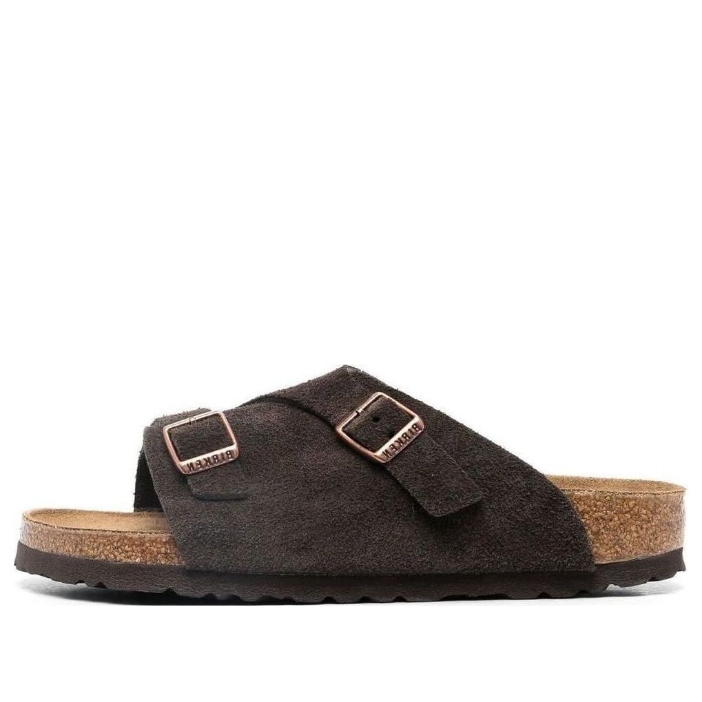 Birkenstock Zrich Suede Leather Narrow Fit 'Mocca' 1024641