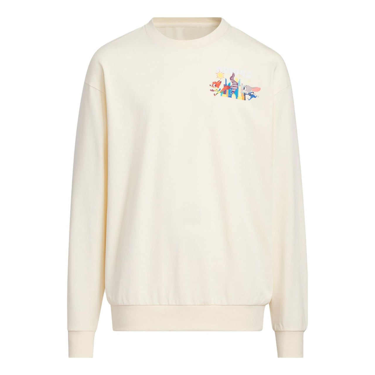 (GS) adidas x Disney Zootopia Long Sleeve T-Shirt 'White' IK6068