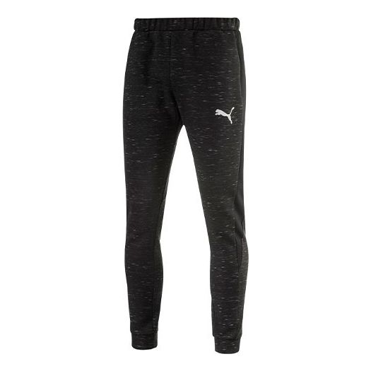 PUMA Evostripe Spaceknit Cotton Pants 'Black White' 592689-01