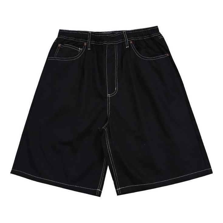 Converse 5-Pocket Baggy Shorts Asia Sizing 'Black' 10025023-A01