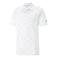 PUMA Cloudspun Love Golf Polo Shirt 'White' 533855-01
