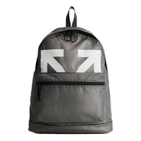 Off-White logo Printing Bag Pack Grey OMNB029E20PLA0011001