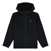 Mizuno Essentials Logo Windbreaker Jacket 'Black' K2CE41D1