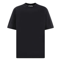 HERON PRESTON Fw22 Logo-Patch Cotton T-shirt 'Black' HMAA034C99JER0011001
