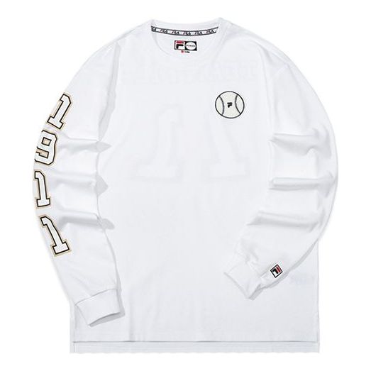 Fila Sports Pure Cotton Loose Tops White T11M032216F-WT
