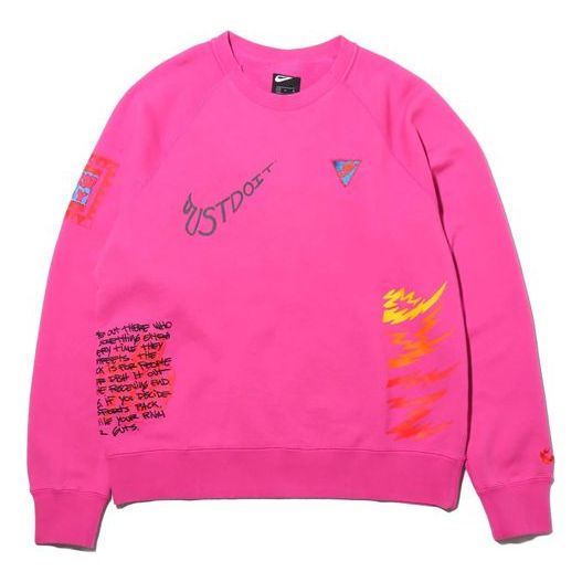 Nike Sportswear Sweatshirt For Men Purple/Red CJ5056-623