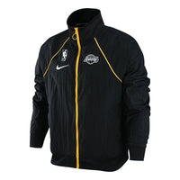 Men's Nike Logo Printing Long Sleeves Jacket Autumn Black DH9128-010
